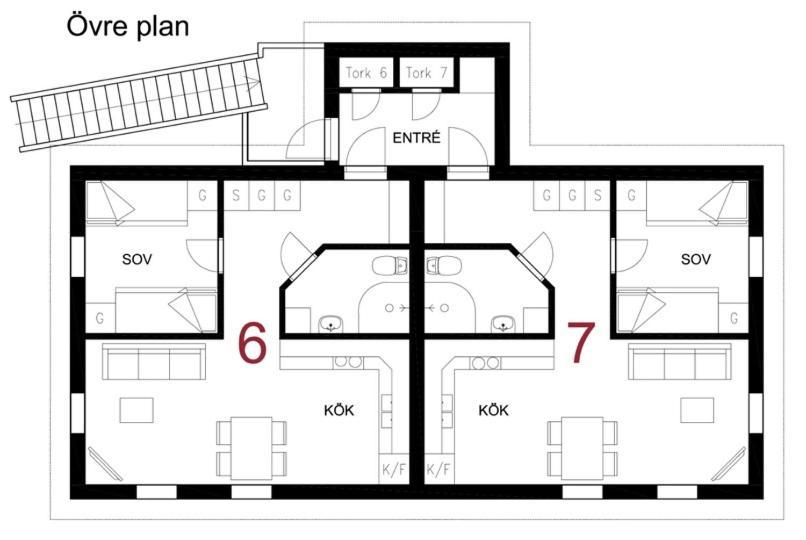 Lullens Stugby - Laegenhetshuset 6-9 Apartment Bruksvallarna Ngoại thất bức ảnh