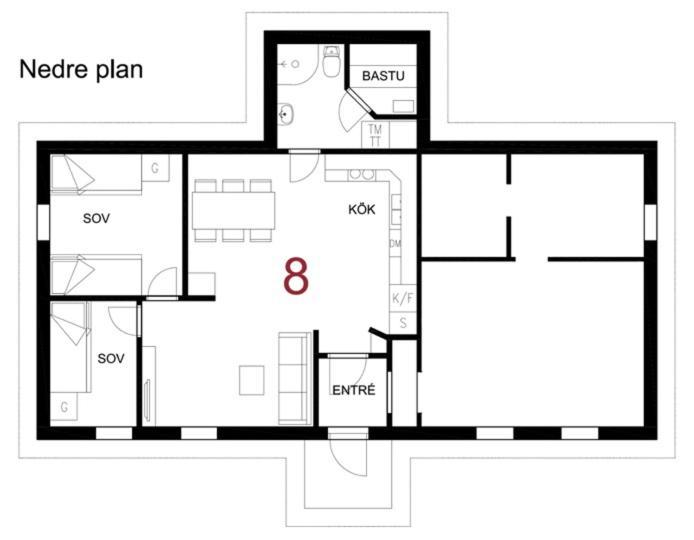 Lullens Stugby - Laegenhetshuset 6-9 Apartment Bruksvallarna Ngoại thất bức ảnh